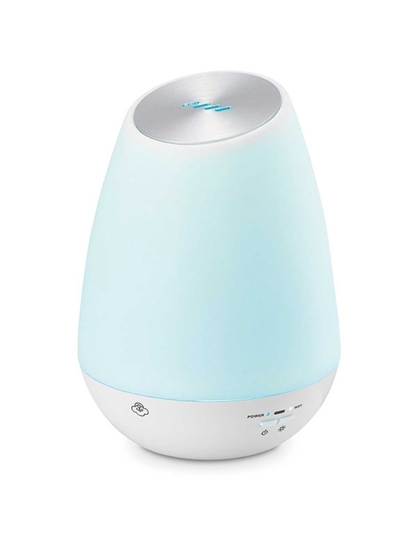 Serene House Muse Ceramic Smart Wifi Diffuser default view Color: WH