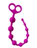 Additional MAGENTA view of product SWEET CHEEKS - FLEXIBLE ANAL BEADS with color code MA
