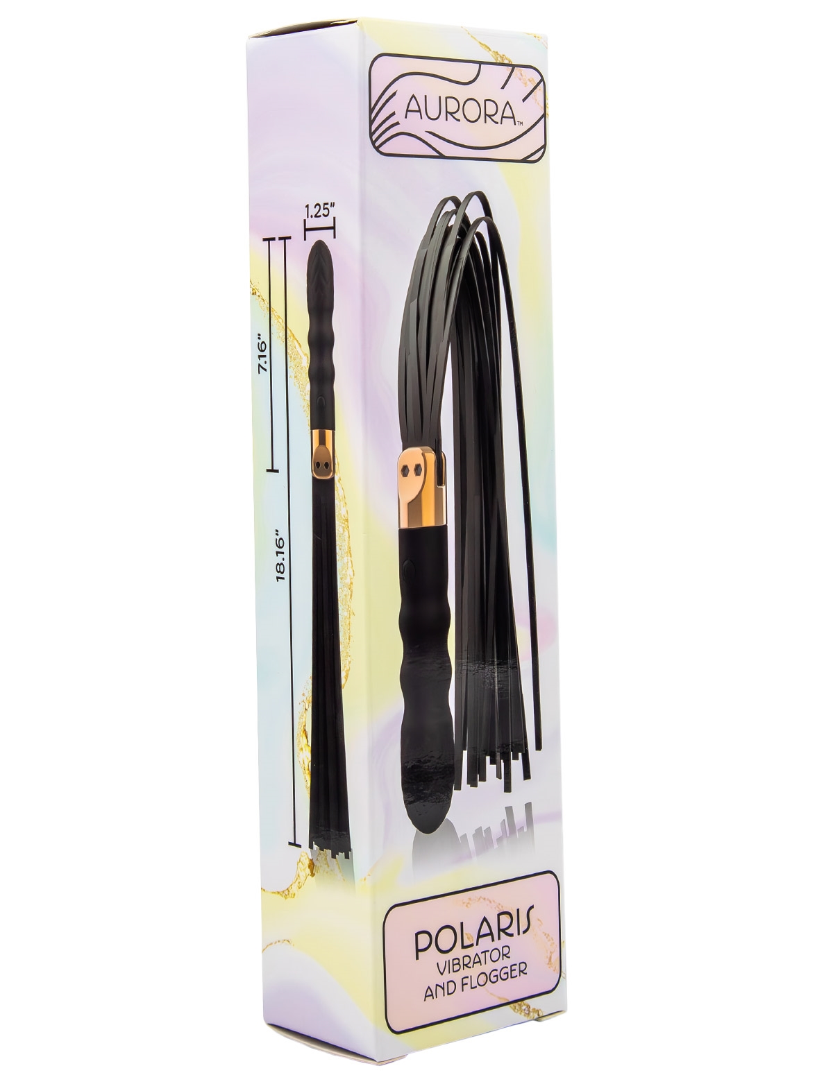 AURORA - POLARIS VIBRATOR AND FLOGGER - LL022-03303