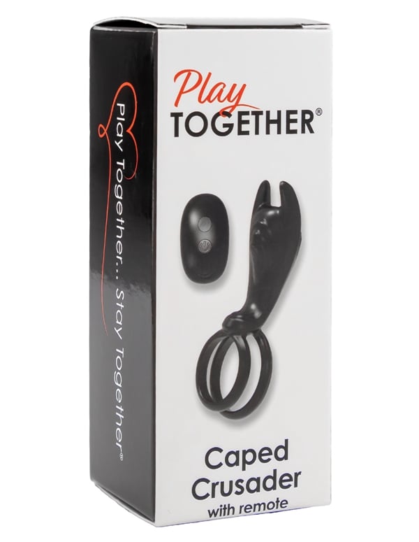 Play Together - Caped Crusader C-Ring With Remote ALT6 view Color: BK