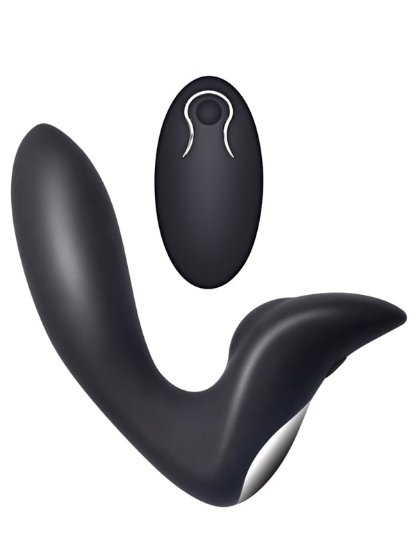 Anal Quest Summit Prostate Massager With Remote ALT1 view Color: BK