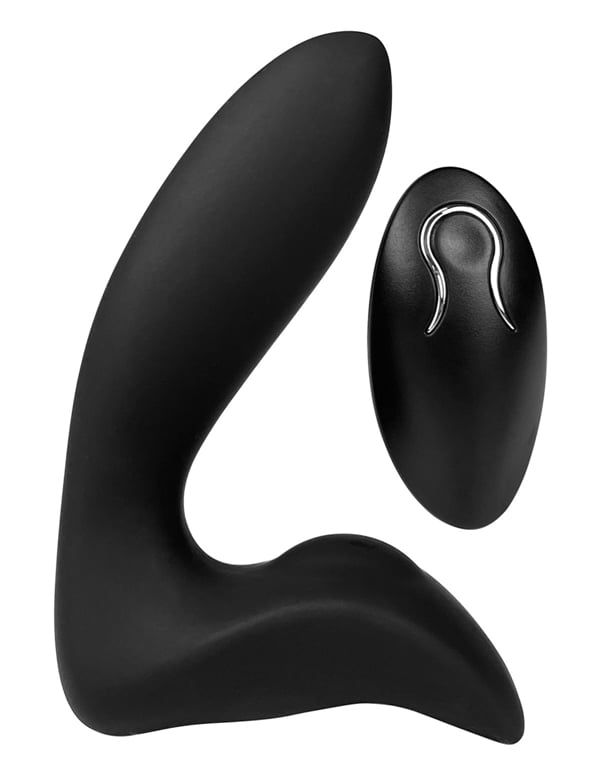 Anal Quest Summit Prostate Massager With Remote default view Color: BK