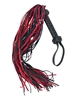 Additional BLACK/RED view of product KINK & CONSENT - FLOGGER with color code BKR