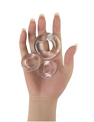 Additional CL view of product ENHANCEMENTS - 3PC TPE C-RING SET with color code ALT7