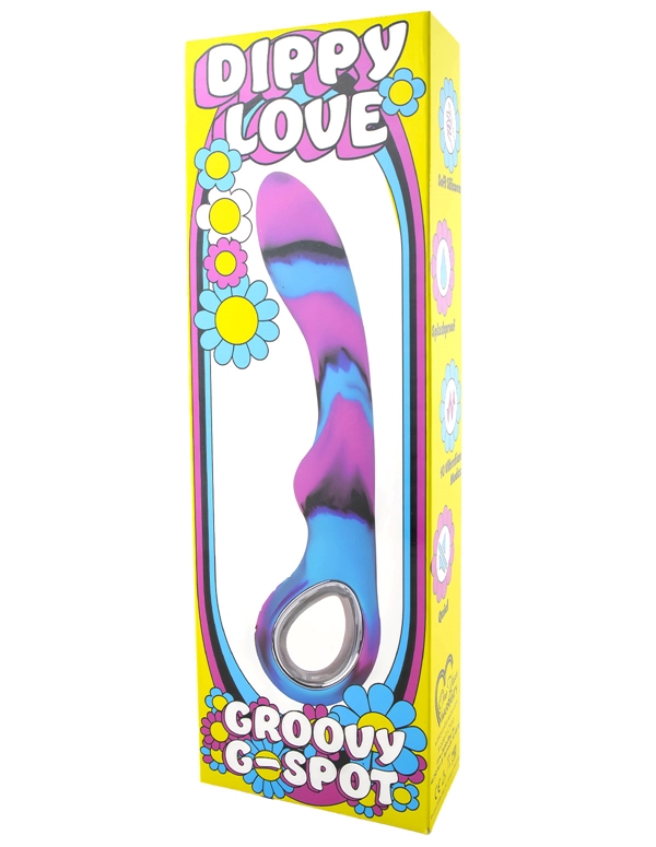 Dippy Love Groovy G-Spot Vibrator ALT3 view Color: MC