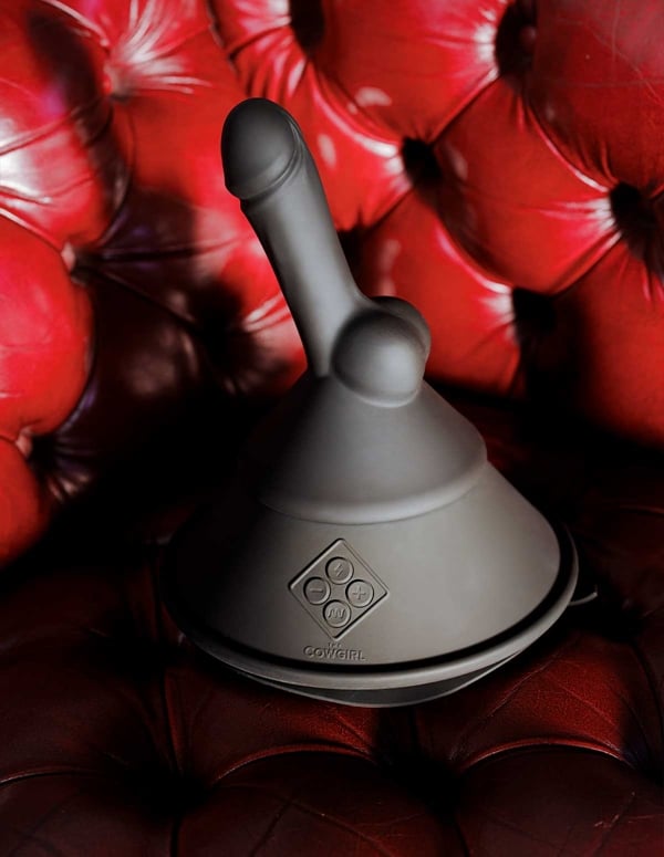 The Cowgirl Cone Premium Sex Machine ALT15 view Color: BK