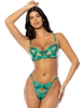 Additional ULTRAMARINE GREEN view of product RAELYNN SATIN FACED 2PC BRA AND PANTY SET with color code UGR