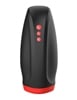 Additional BLACK/RED view of product SQUEEZE ME PLEASE ME MASTURBATION DOME with color code BKR