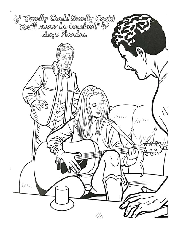 Friends With Benefits Coloring Book ALT2 view Color: NC
