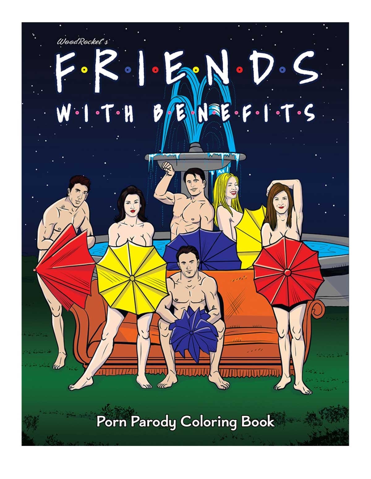 alternate image for Friends With Benefits Coloring Book