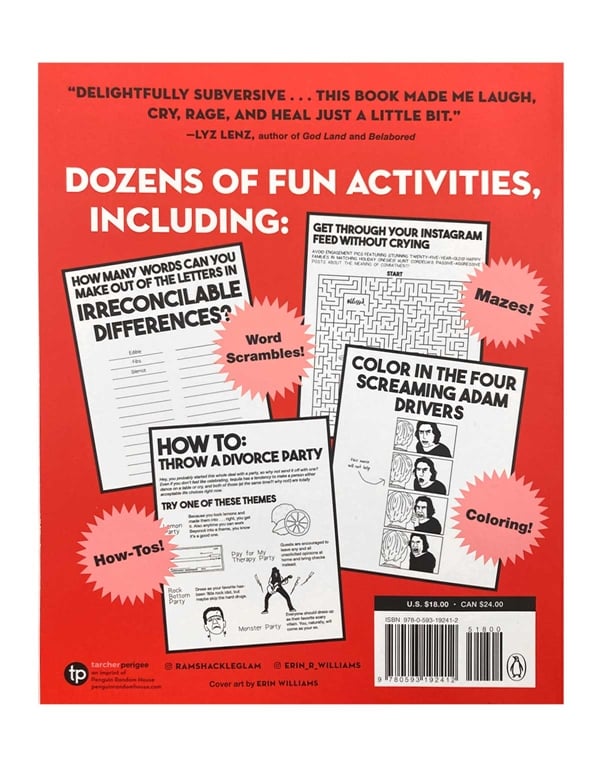 The Big Activity Book For Divorced People ALT1 view Color: NC