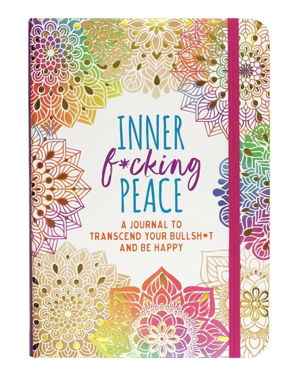 Inner Fucking Peace Journal default view Color: NC