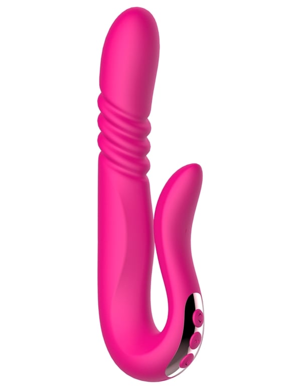 Playtime - Revolve Thrusting Vibrator default view Color: HP