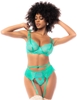 Additional AQUA view of product ELECTRIFYING 3PC BRA SET with color code AQ
