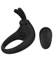 Additional BLACK view of product PLAY TOGETHER - BRAWNY BUNNY COCK RING with color code BK