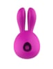 Additional MAGENTA view of product BED BUNNY CLITORAL MASSAGER AND VIBRATOR with color code MA