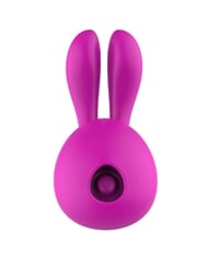 Alternate front view of BED BUNNY CLITORAL MASSAGER AND VIBRATOR