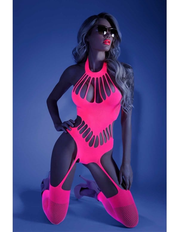 No Promises Footless Teddy Bodystocking ALT4 view Color: NP