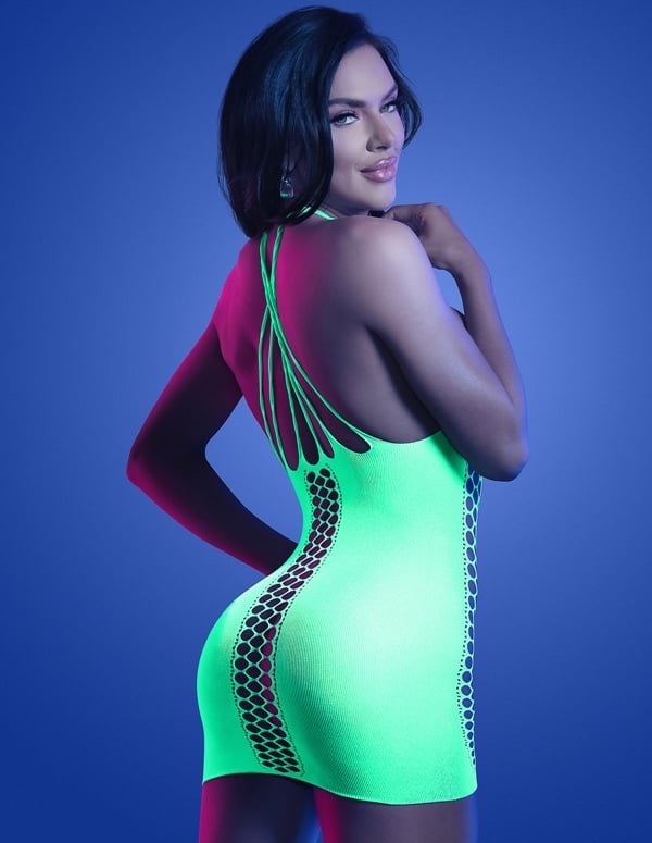 Synthesize Uv Reactive Keyhole Dress ALT5 view Color: NG