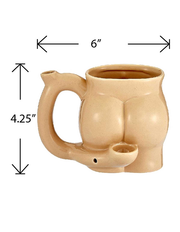 ROAST & TOAST BOOTY WEED MUG ALT2 view Color: VA