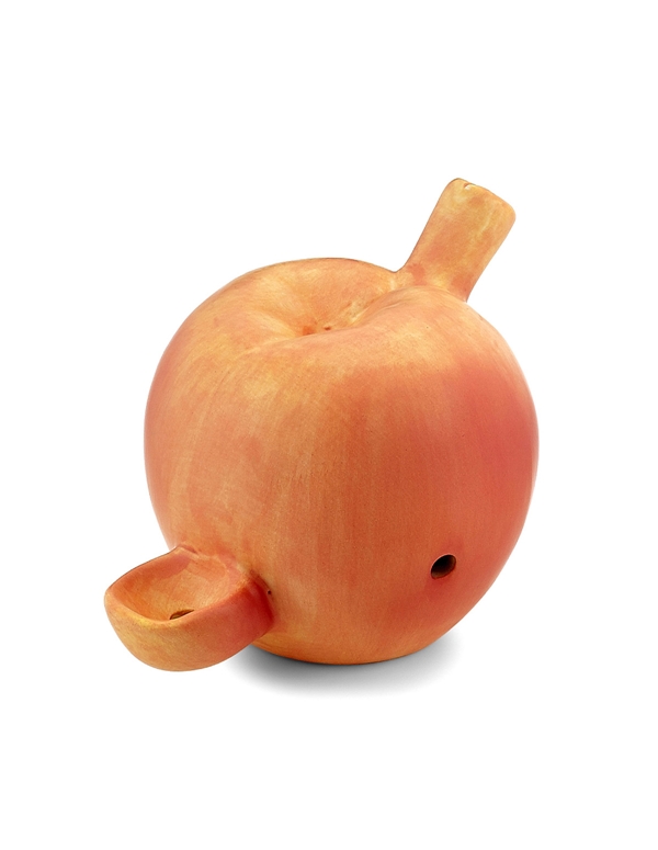 Mini Peach Weed Pipe default view Color: PC