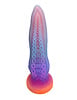 Additional MULTI view of product CREATURE COCKS TENTA-COCK GLOW IN THE DARK DILDO with color code MC