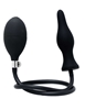 Additional BLACK view of product ANAL QUEST - AIRTIME INFLATABLE ANAL PLUG with color code BK