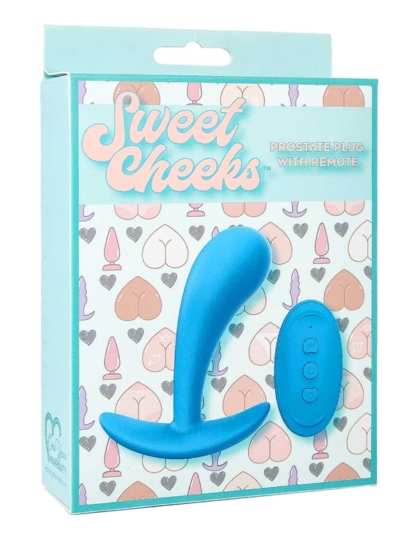 Sweet Cheeks - Prostate Plug W/ Remote ALT5 view Color: BL