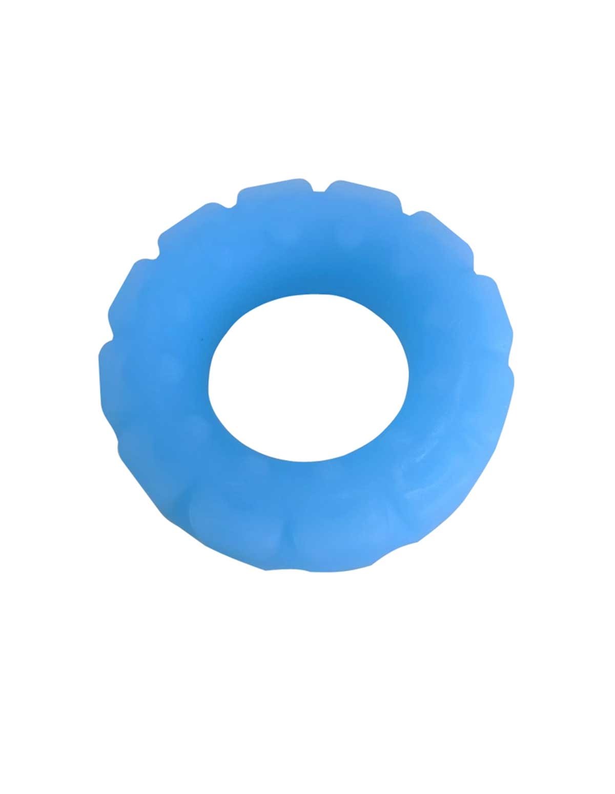 alternate image for Razzle Dazzle - Blue Silicone Cock Ring