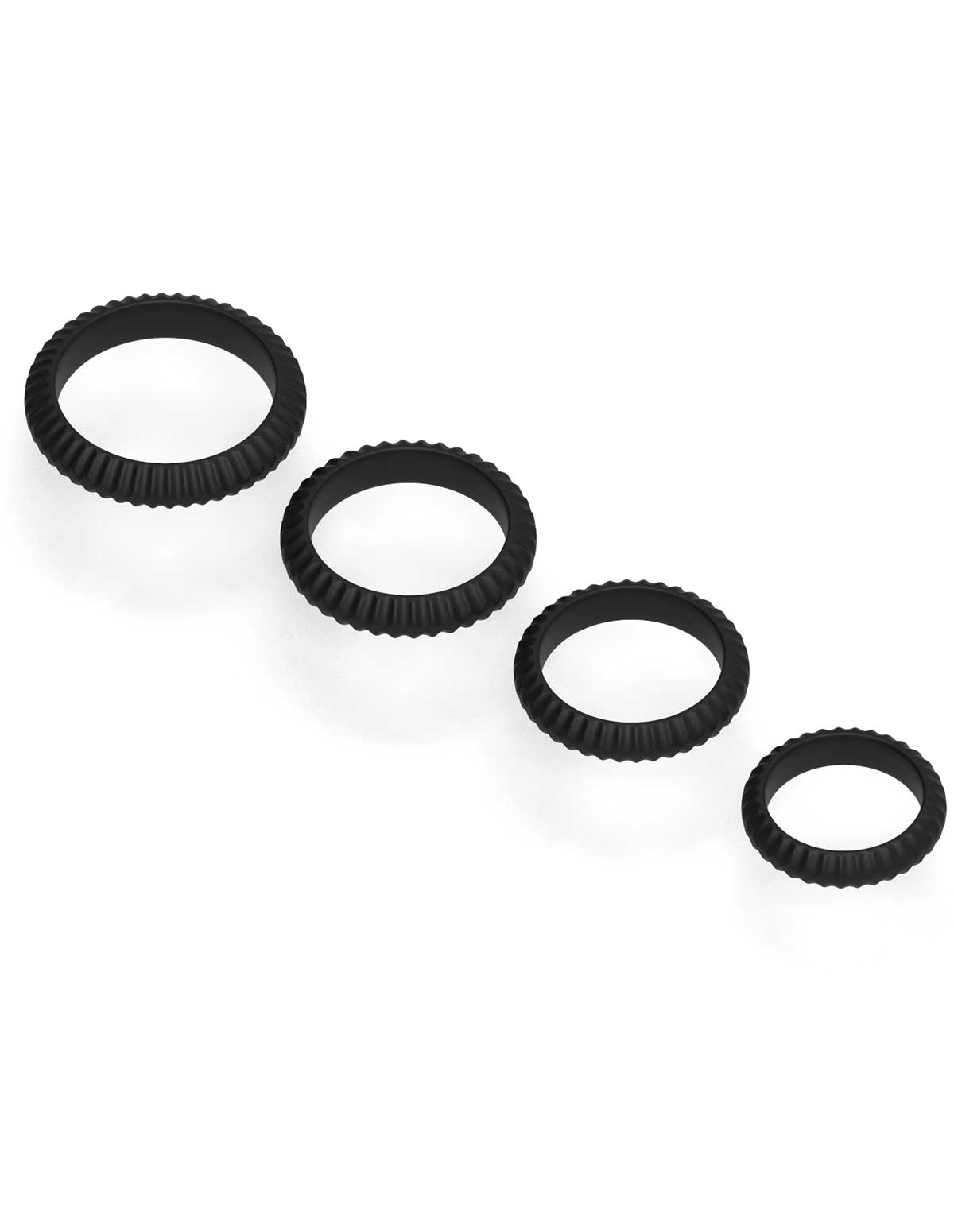 alternate image for Enhancements - 4Pc Cock Ring Set