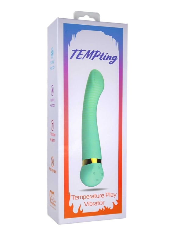 Tempting Temperature Play Vibrator ALT3 view Color: TL