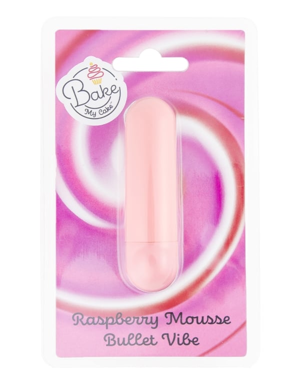 Bake My Cake - Raspberry Mousse Bullet Vibe ALT3 view Color: PK