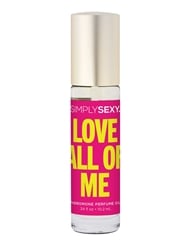 Alternate front view of SIMPLY SEXY - LOVE ALL OF ME PHEROMONE ROLL-ON