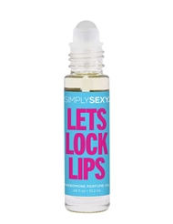 Alternate back view of SIMPLY SEXY - LET'S LOCK LIPS PHEROMONE ROLL-ON
