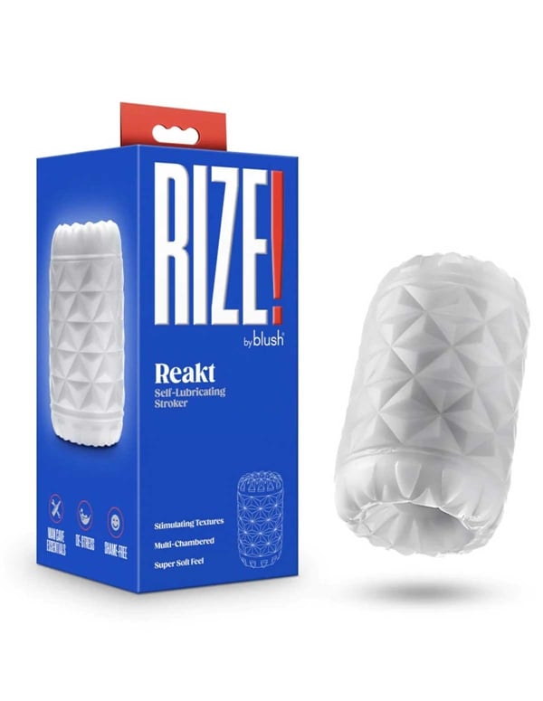 Rize - Reakt Self Lubricating Stroker ALT4 view Color: WH