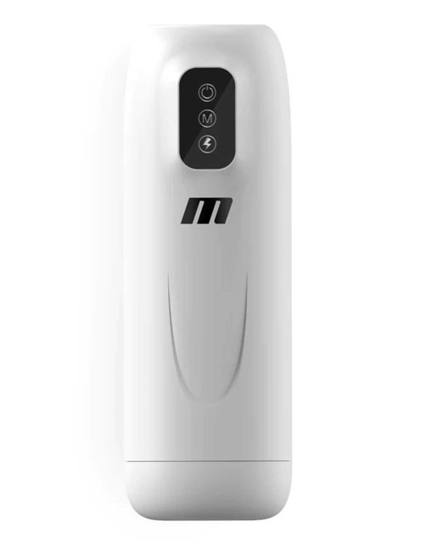 M For Men - Robo-Bator Vibrating Stroker default view Color: WH