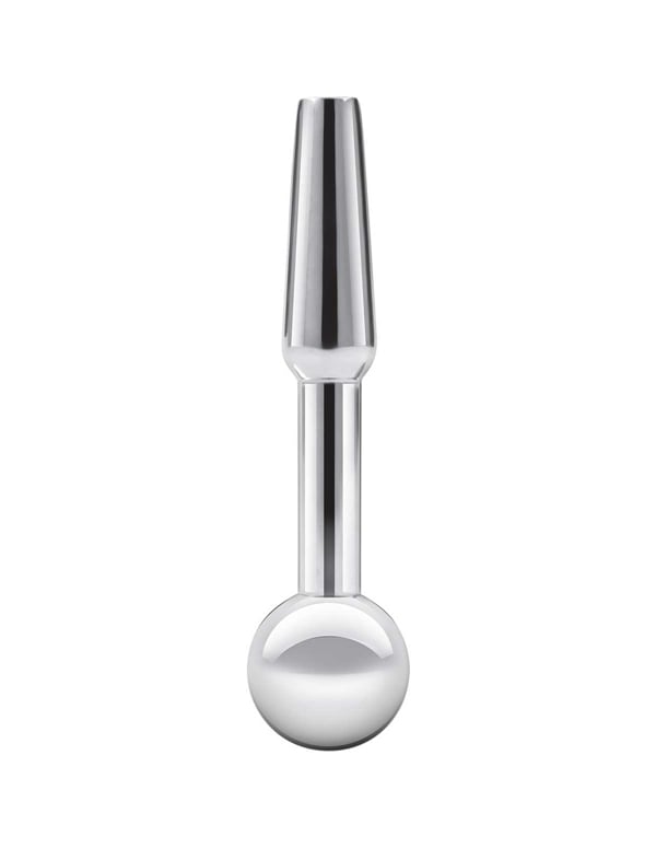 Blue Line - Stainless Steel Peephole Penis Plug default view Color: SL