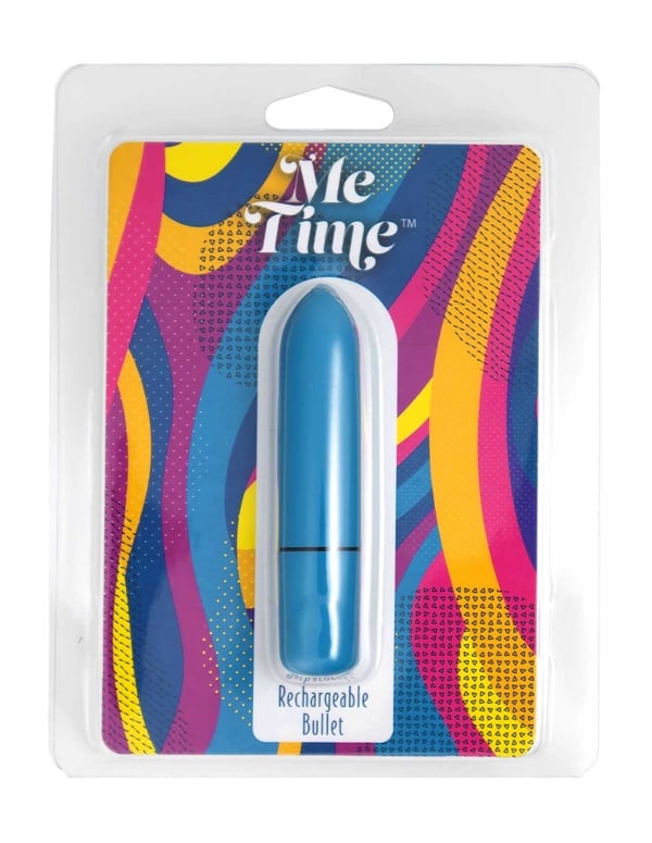 Me Time - Rechargeable Bullet ALT4 view Color: BL