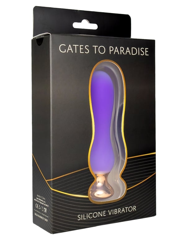 Gates To Paradise - Silicone Vibrator ALT6 view Color: PR