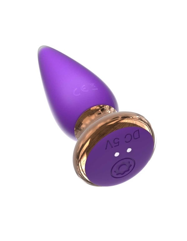 Gates To Paradise - Silicone Anal Plug ALT3 view Color: PR