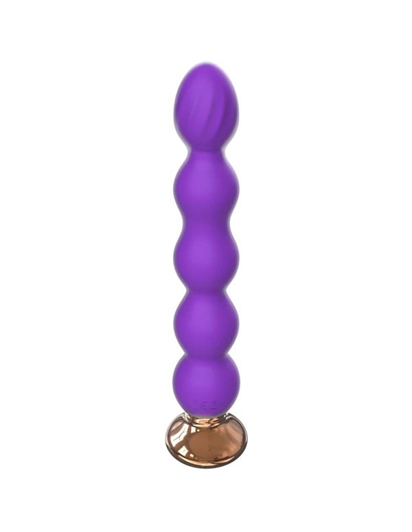 Gates To Paradise - Silicone Beaded Anal Probe ALT1 view Color: PR