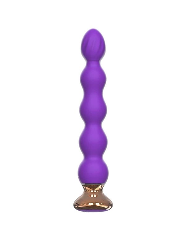 Gates To Paradise - Silicone Beaded Anal Probe default view Color: PR