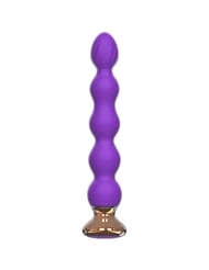 Alternate front view of GATES TO PARADISE - SILICONE BEADED ANAL PROBE