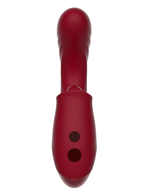 Ambiance - G-Spot Thruster With Clitoral Tapper ALT1 view Color: RD