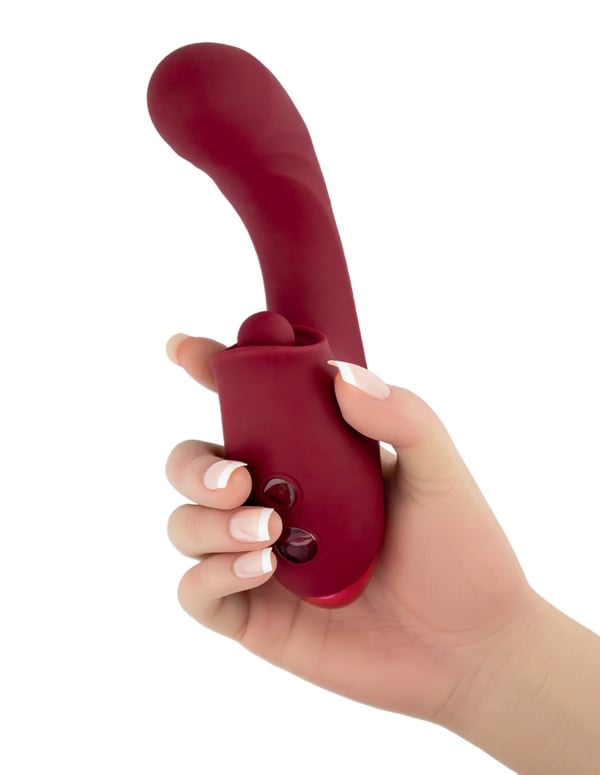 Ambiance - G-Spot Thruster With Clitoral Tapper ALT2 view Color: RD