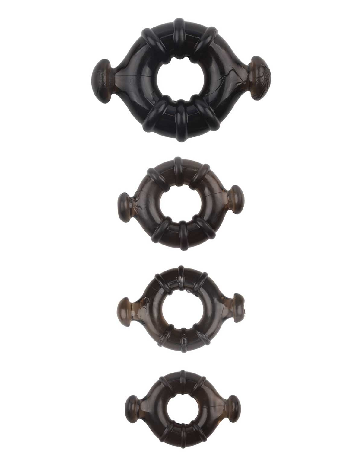 alternate image for Enhancements - 4Pc Cock Ring Set