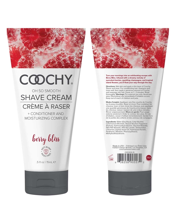 Coochy Shave Cream - Berry Bliss 15Ml ALT2 view Color: NC