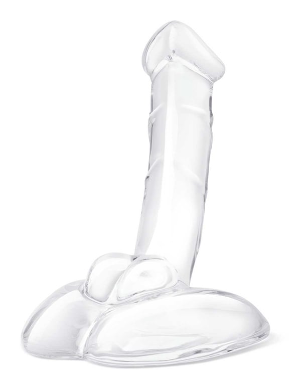Glas 7.5 Inch Rideable Dildo With Stability Base default view Color: CL
