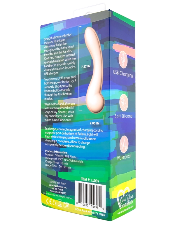 LUMINARY - SOLARIS G-SPOT VIBRATOR ALT5 view Color: OR