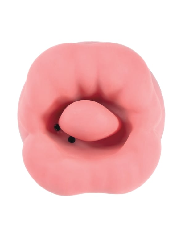 Pucker Up Mouth And Tongue Oral Sex Stimulator ALT2 view Color: PK